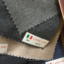 Tissu italien en coton à chevrons Canclini